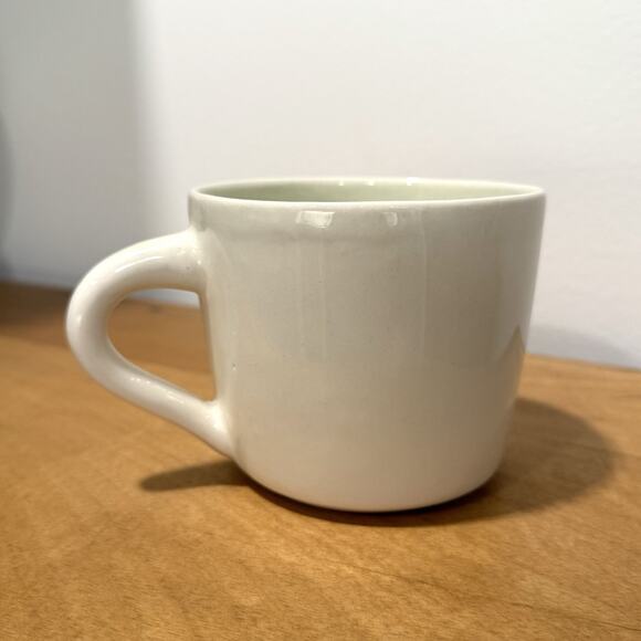 Sarah Spademan Pottery Cup Mug Animug Orange Cat Inside Vintage Collectible - Picture 6 of 7